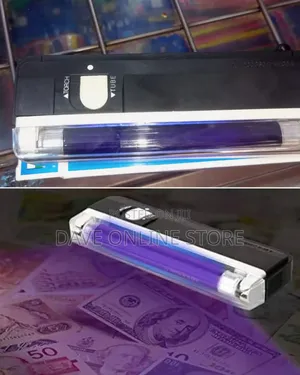 Counterfeit Money Detector, Portable UV Bank Note Checker