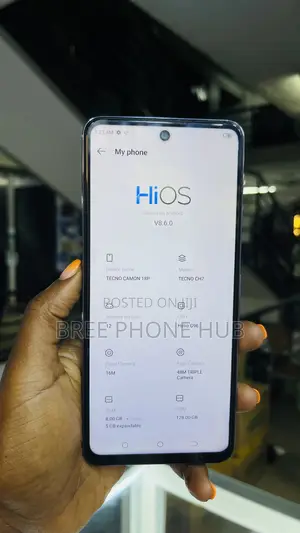 Tecno Camon 18 P 128 GB Purple