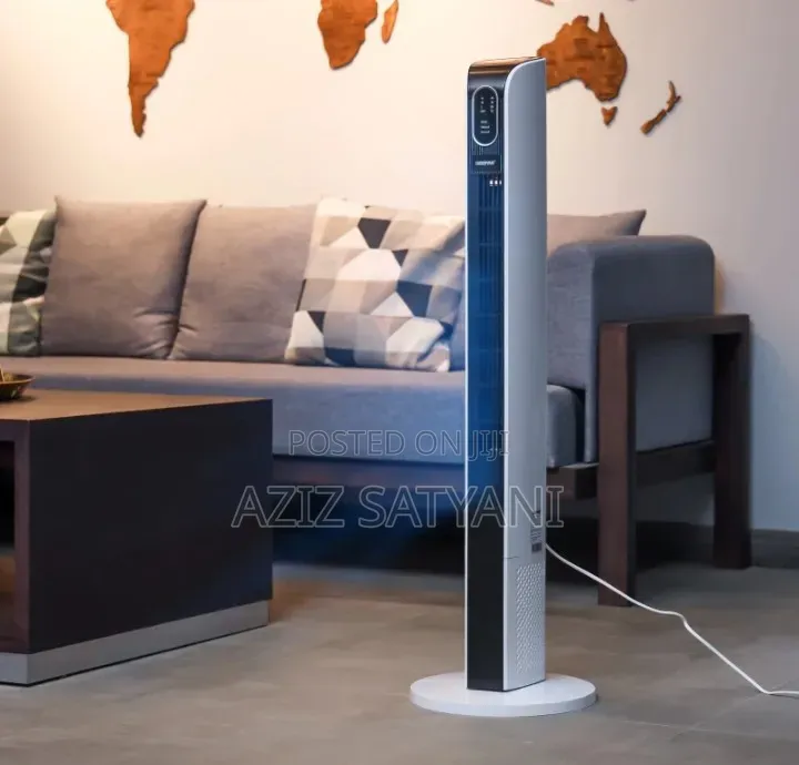 Geepas GF21167N Digital Tower Fan Remote Control,3Speeds
