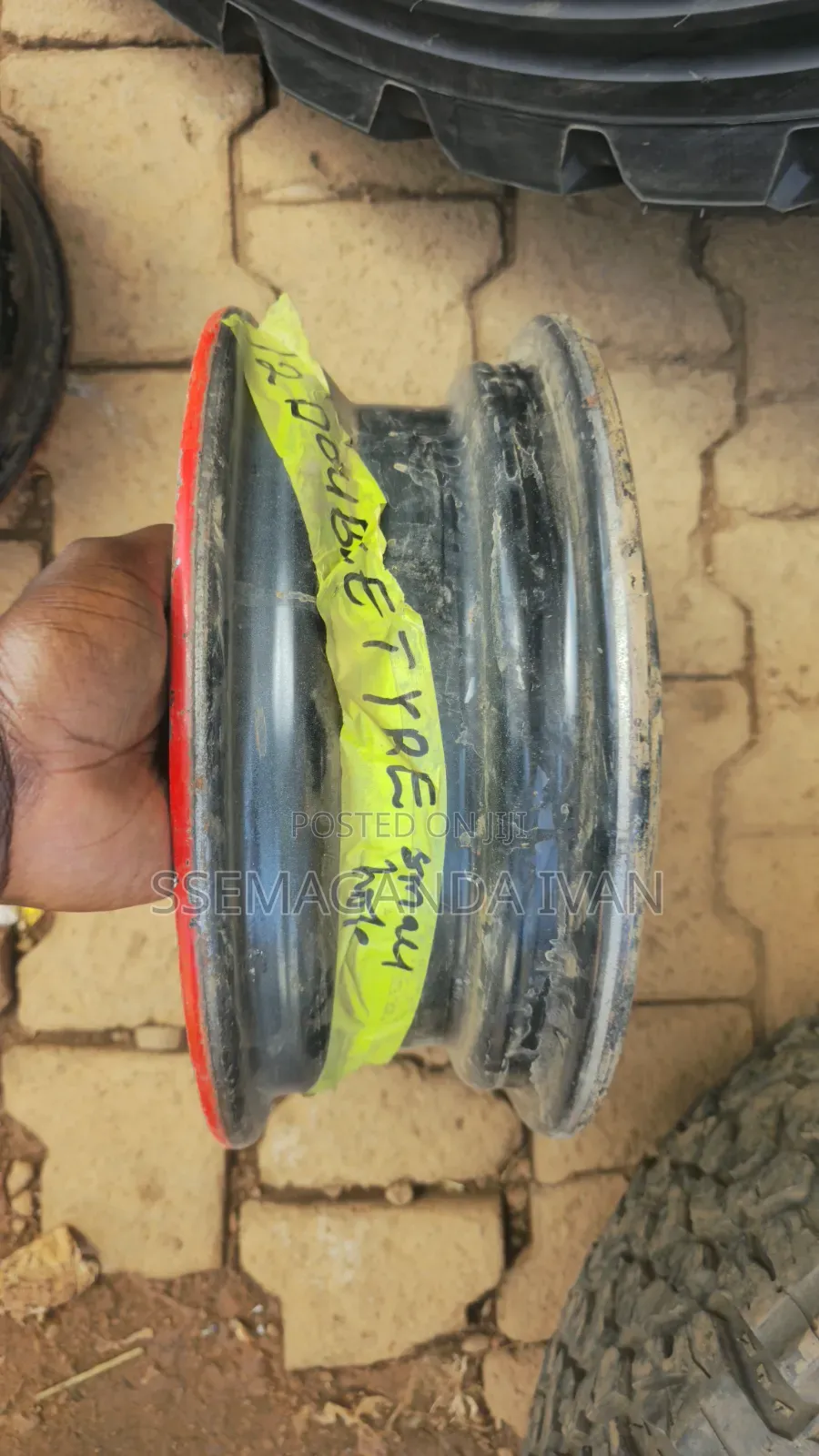 12 Size Rim Canter Double Tire
