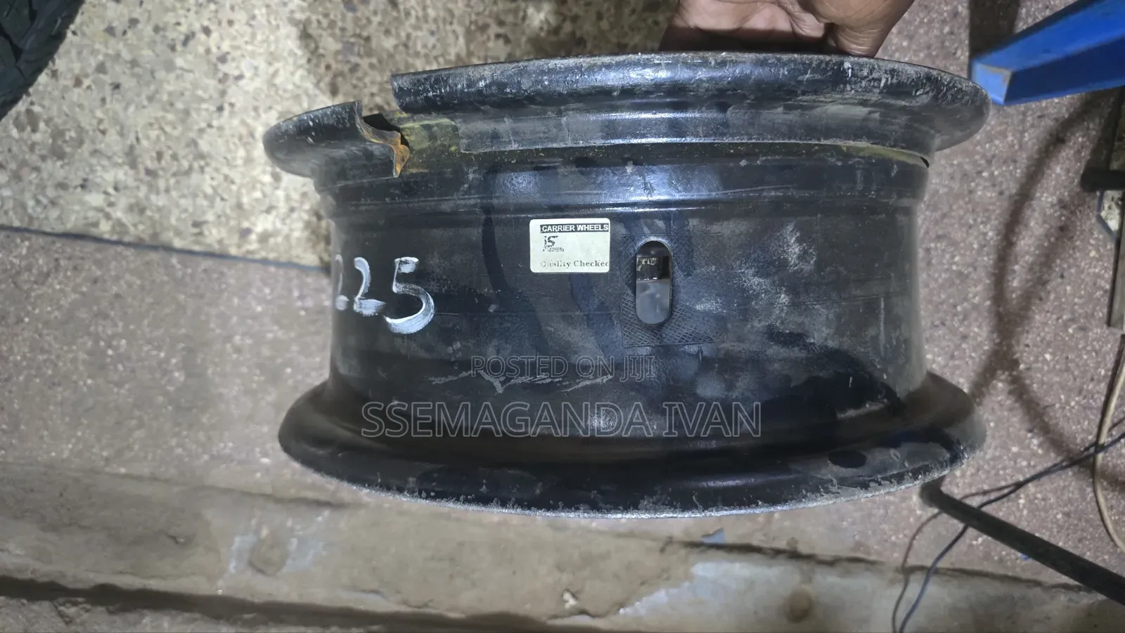 Trailer Rim 16 for Tractor 8 Holes