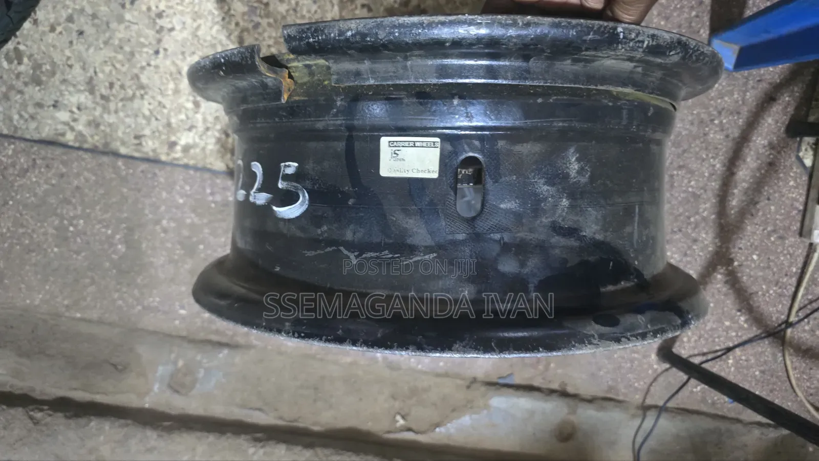Trailer Rim 16 for Tractor 8 Holes