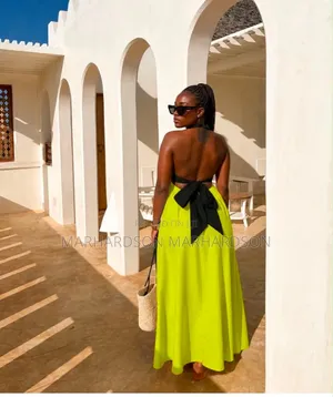Butterfly Halter Neck Sundress