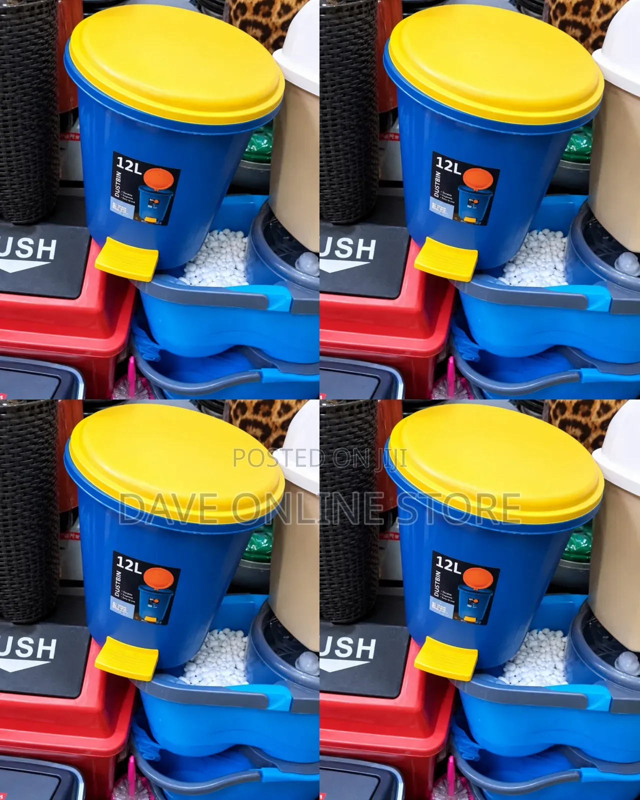 12 Litres Trash Cans