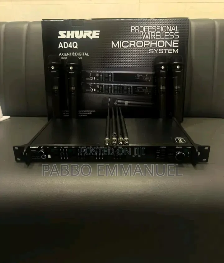 Shure Adq4 Wireless Microphone System