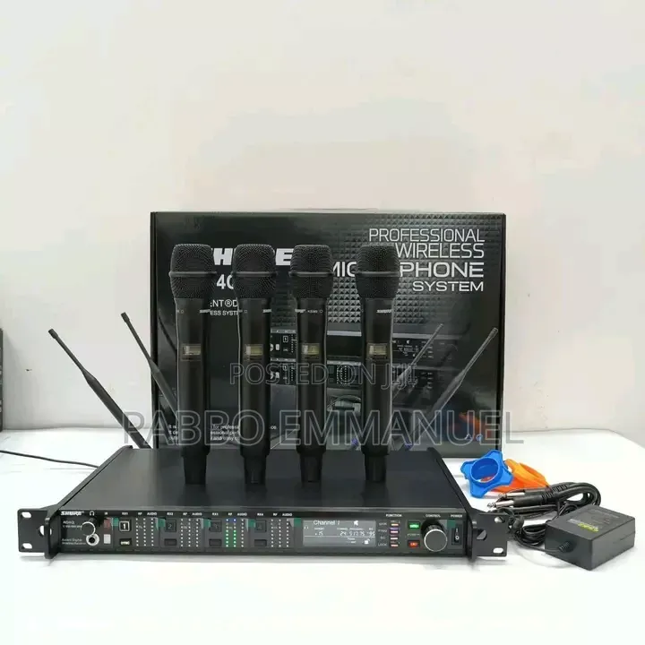 Shure Adq4 Wireless Microphone System