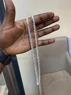 High-Polished Silver Curb Link Chain Necklace