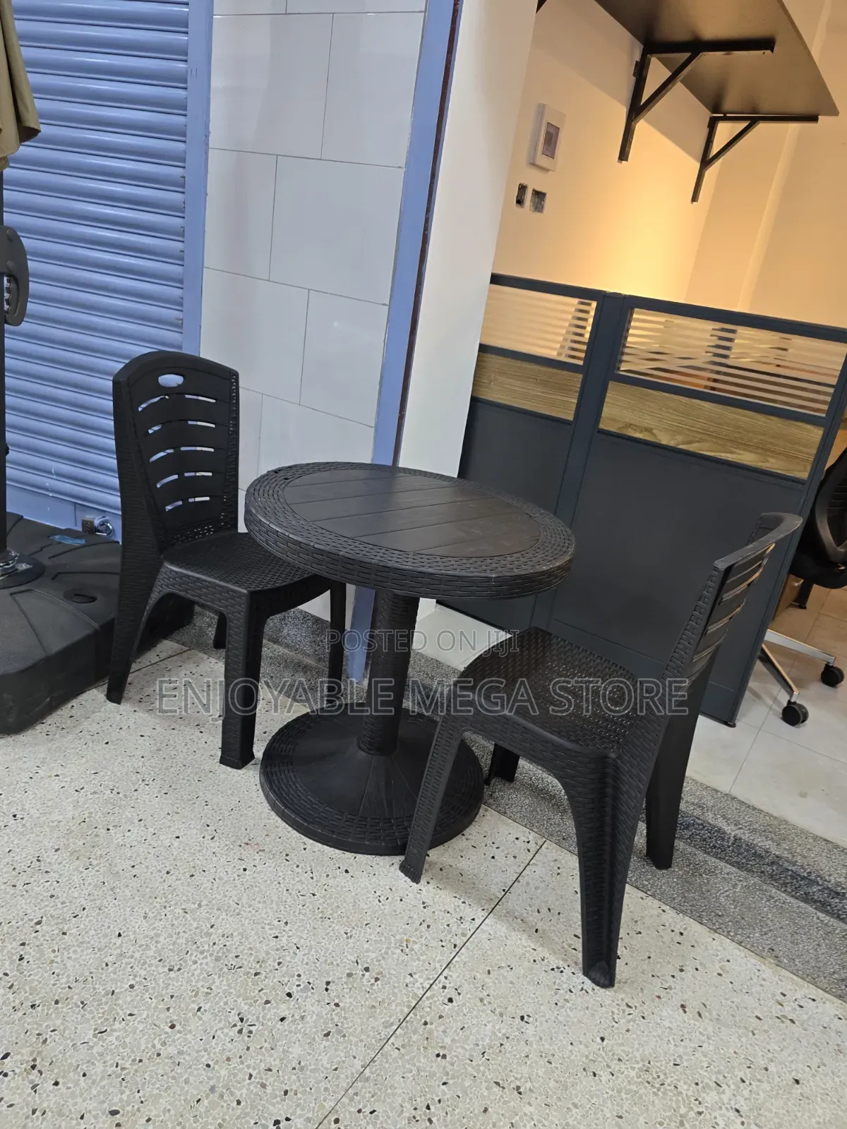 Cafeteria Dining Plastic Table and Chairs