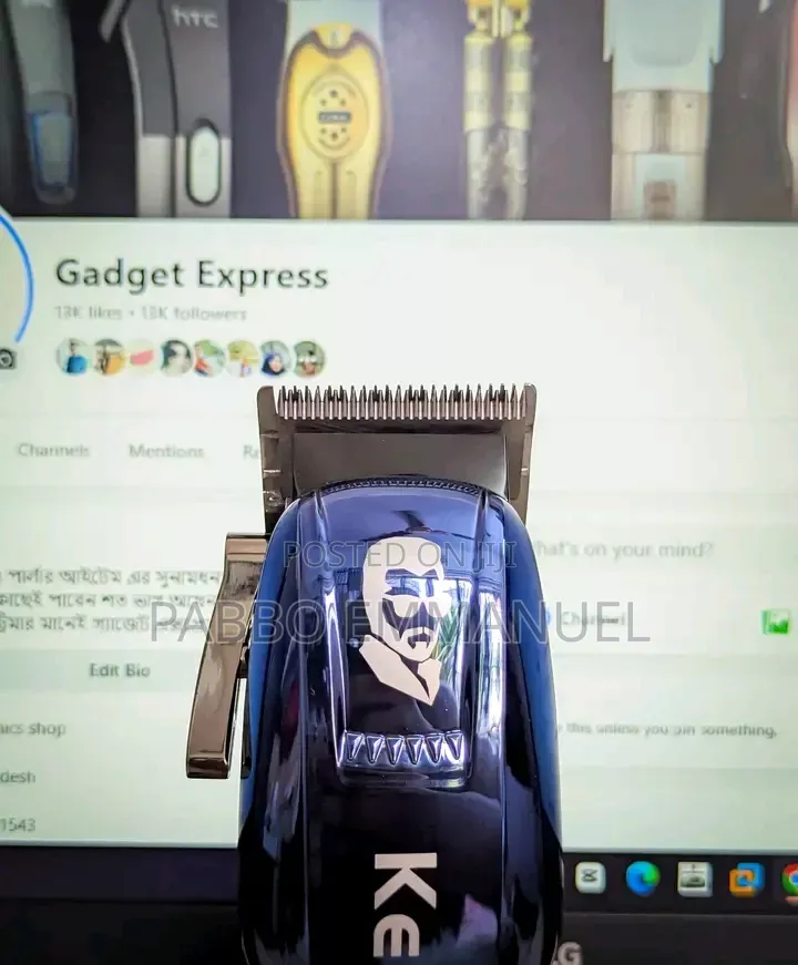 Kemei Rechargeable Hair Clipper