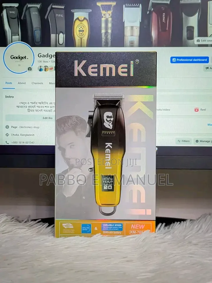 Kemei Rechargeable Hair Clipper
