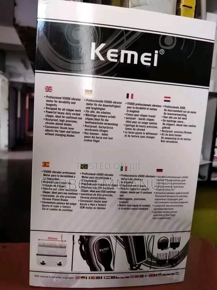 Kemei Professional Hair Clippers