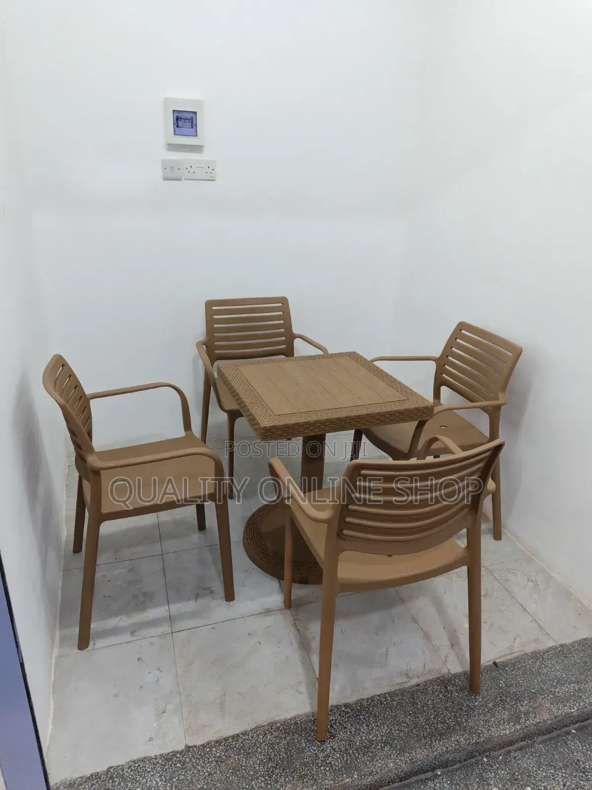 Example Plastic Table and Chairs Plastic Table and Chairs