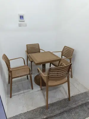 Example Plastic Table and Chairs Plastic Table and Chairs