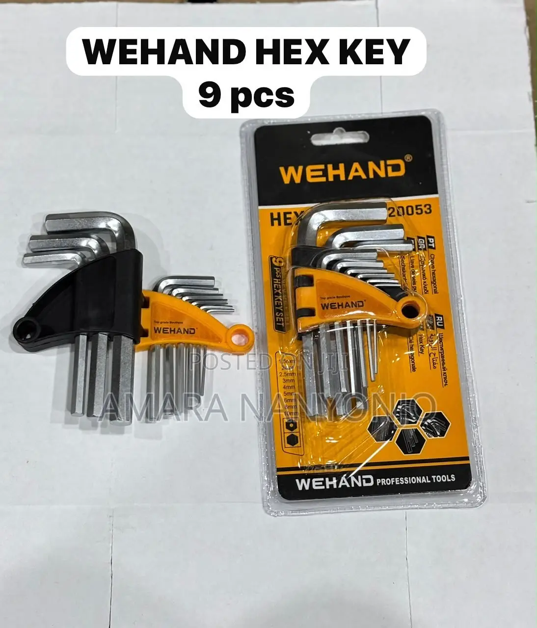 Hehand Hex Key Set