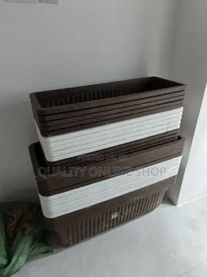 Extra Large Rectangular Plastic Flower Pots