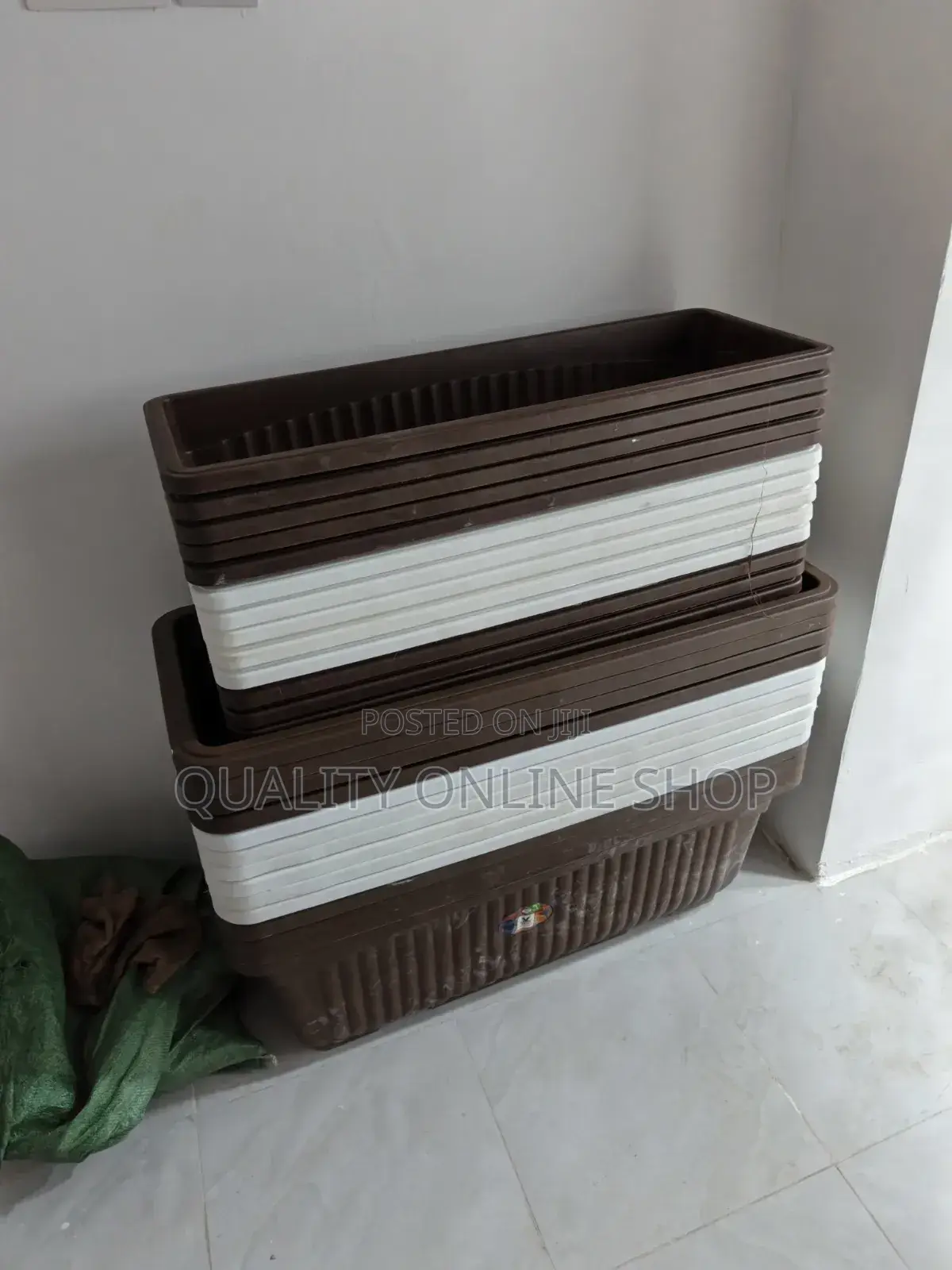 Extra Large Rectangular Plastic Flower Pots