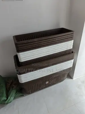 Extra Large Rectangular Plastic Flower Pots