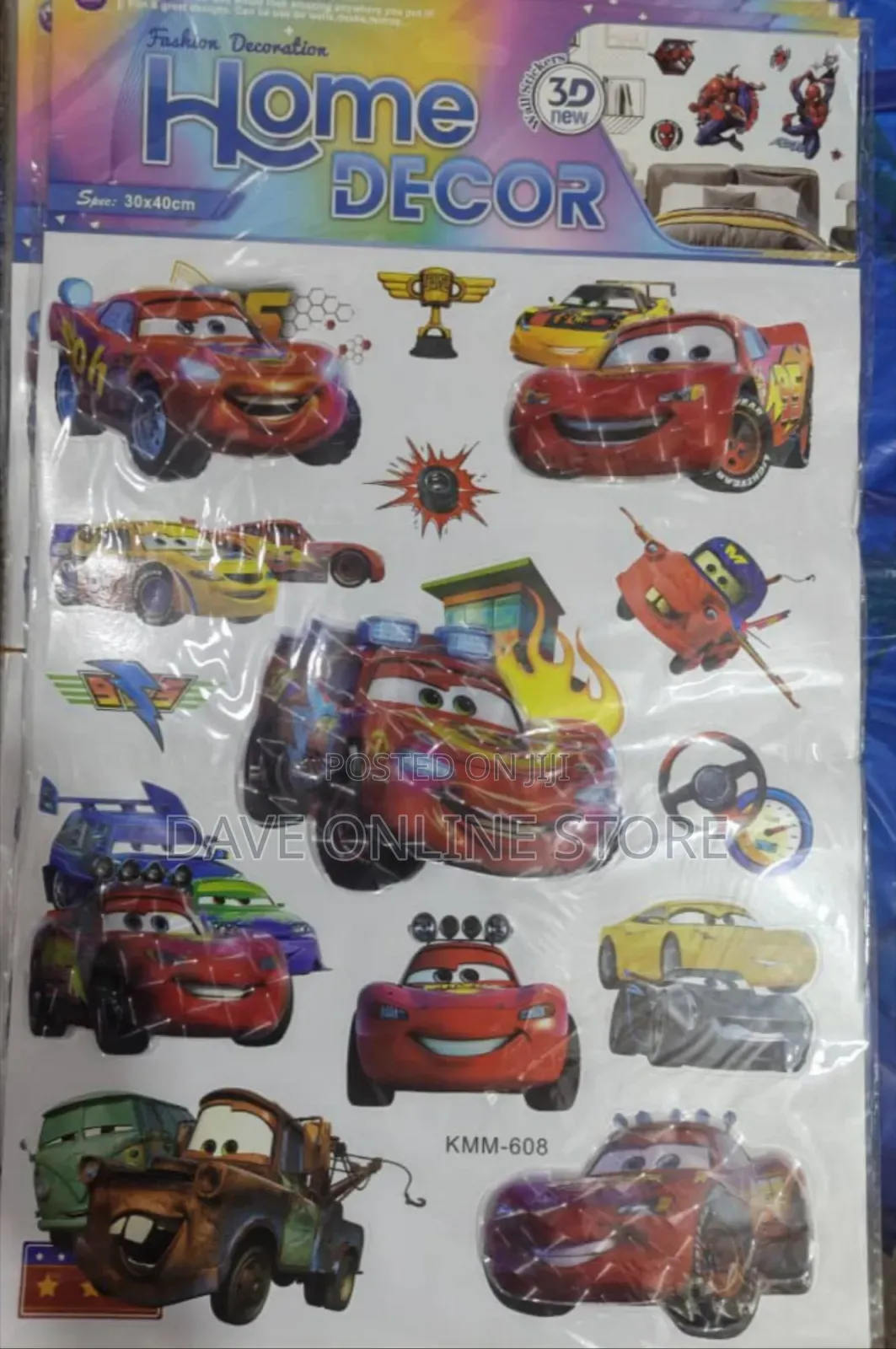 3D Themed Decorative Wall Stickers for Children's Rooms