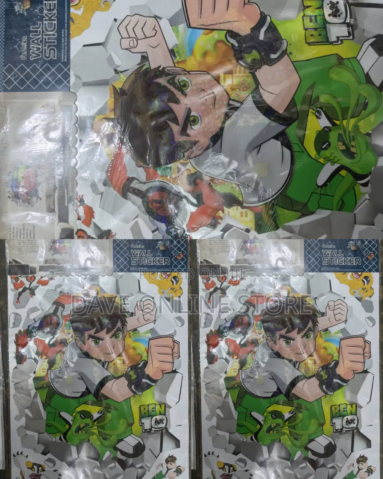 Ben 10 5D Design Wall Sticker