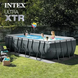 Intex 18x10ft Ultra XTR Rectangular Frame Above Ground Swimming Pool