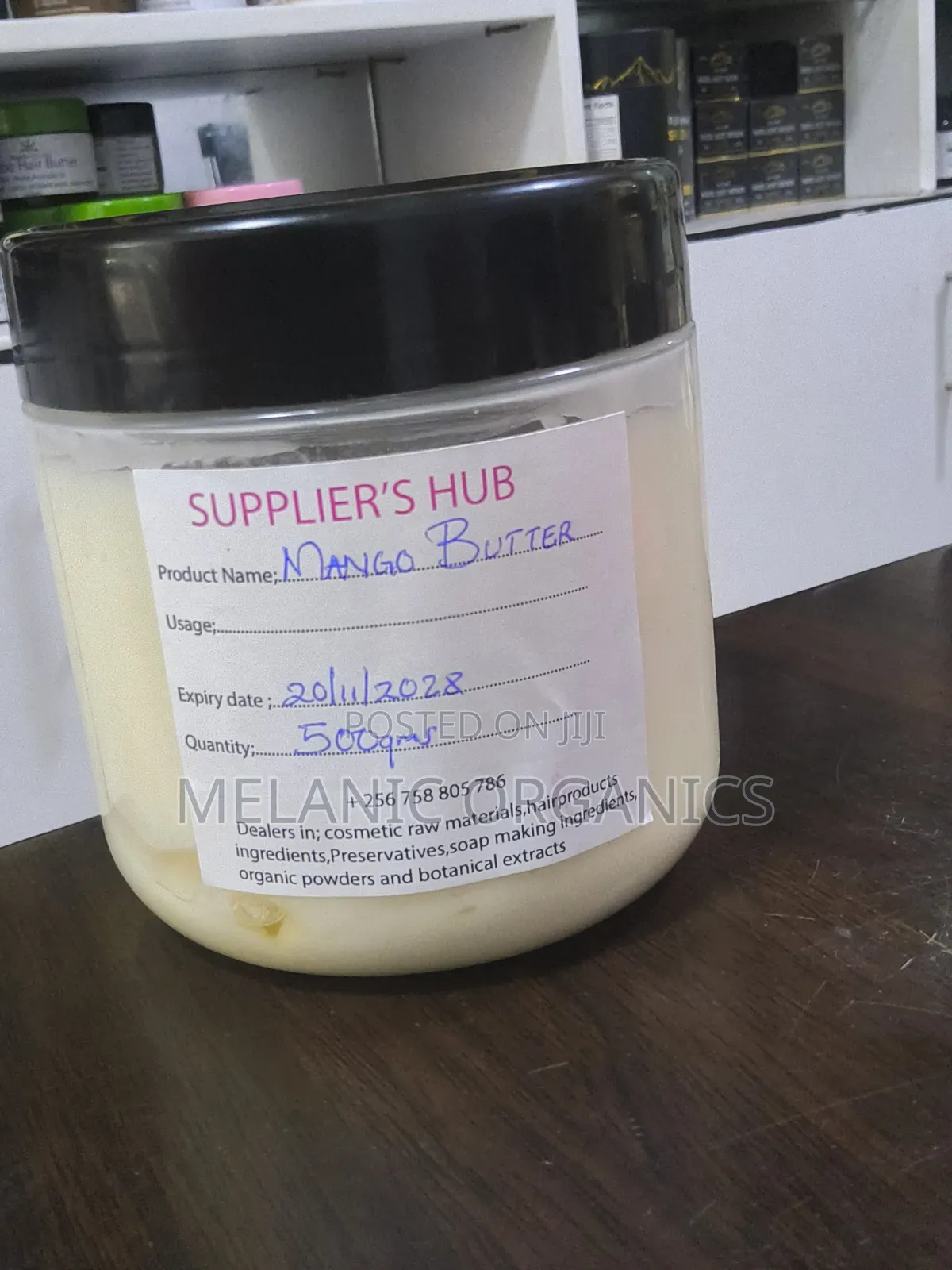 Raw MANGO BUTTER Unrefined Organic 100% Pure Premium Quality 600gm