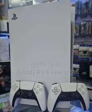 PlayStation 5 Standard With 2 Controllers and 2 Games