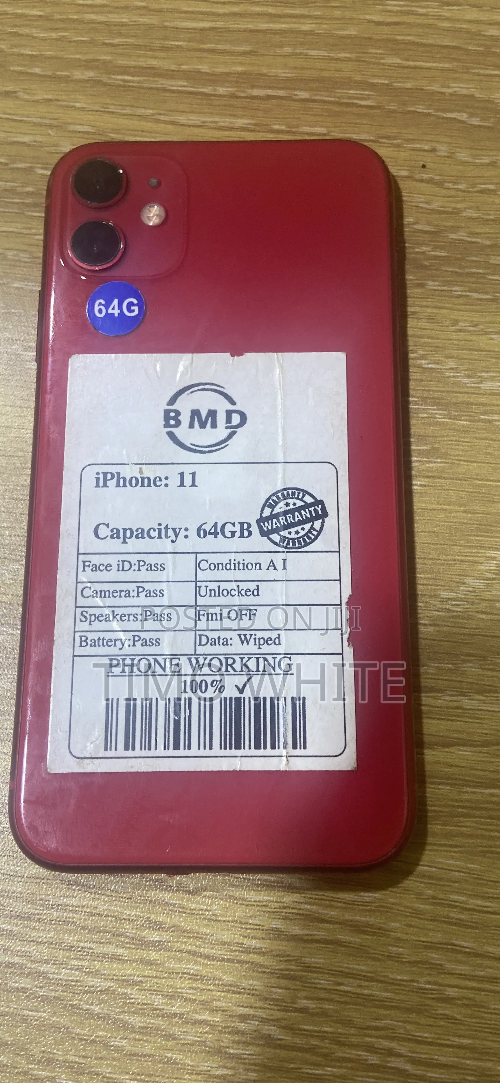 Apple iPhone 11 64 GB Red