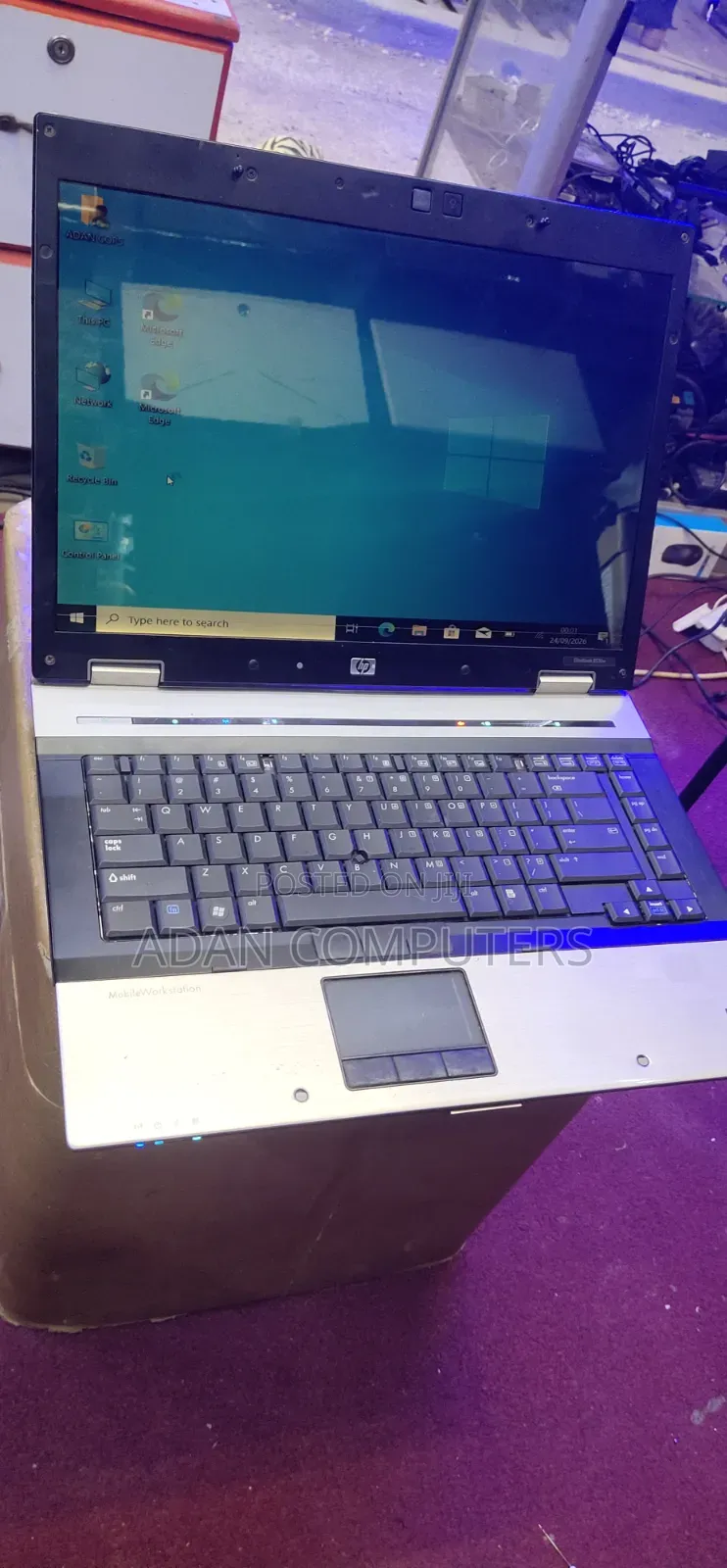 Laptop HP EliteBook 8530W 2GB Intel Core 2 Duo HDD 250GB