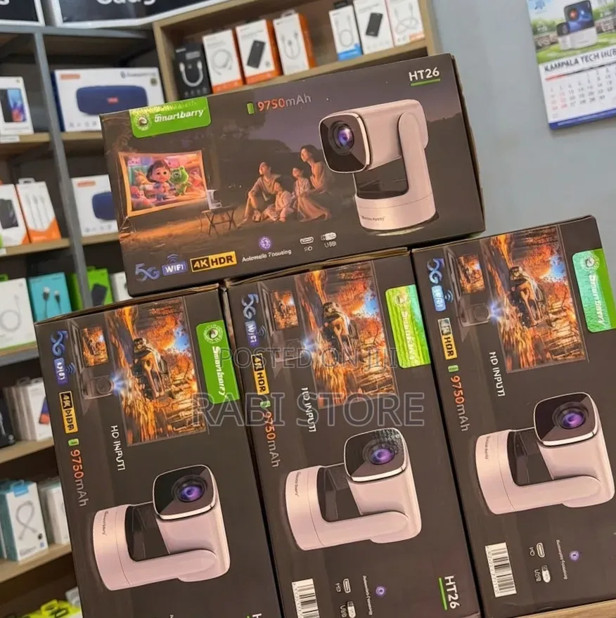 Portable Rechargeable Projector. HT26