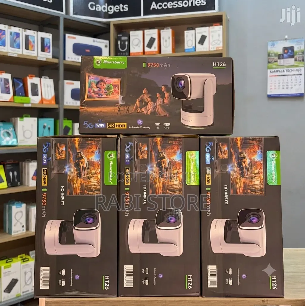 Portable Rechargeable Projector. HT26