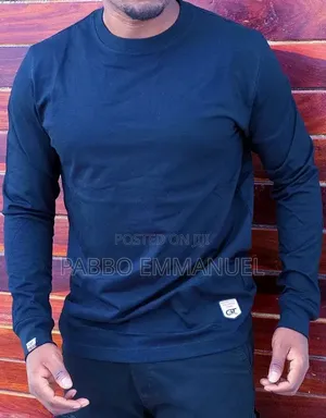 Round Neck Long Sleeves for Men