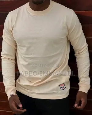 Round Neck Long Sleeves for Men