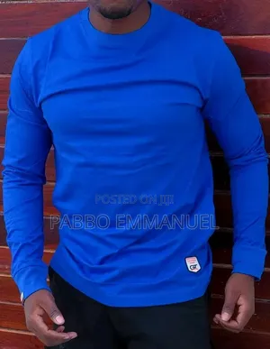 Round Neck Long Sleeves for Men
