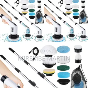 Wireless 9-in-1 Electric Spin Scrubber