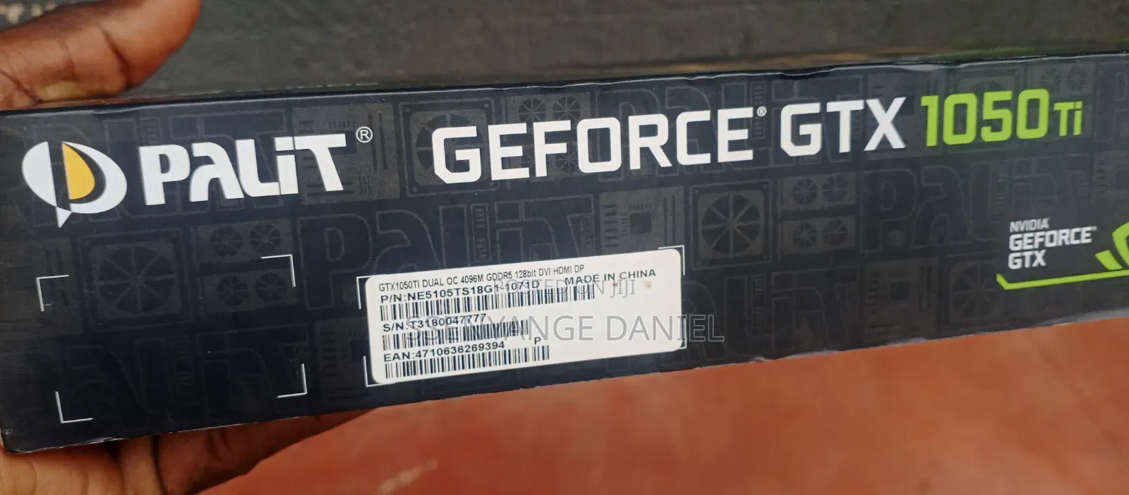 Palit GTX 1050 Ti Oc 4gb