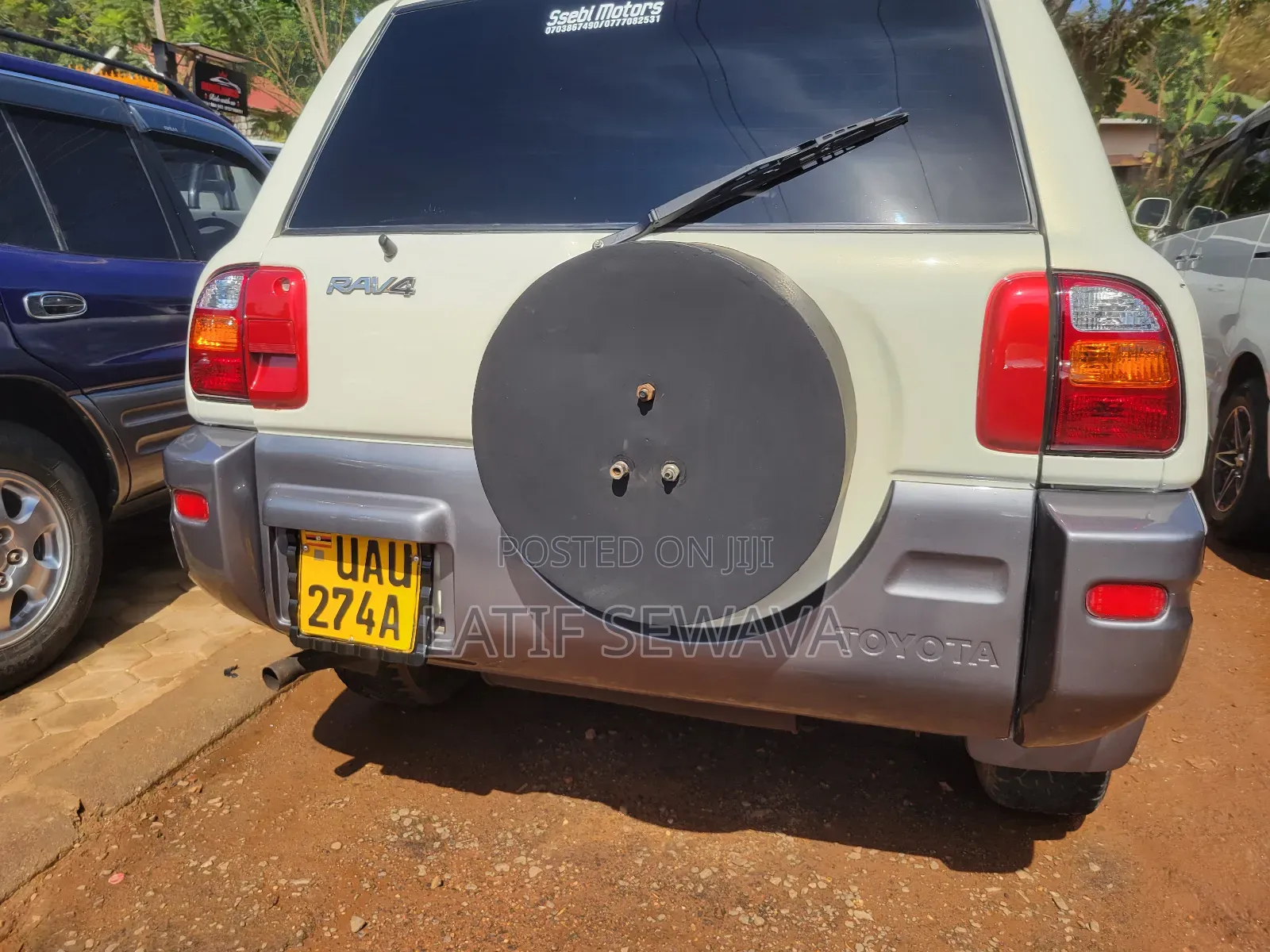 Toyota RAV4 Cabriolet 1998 White
