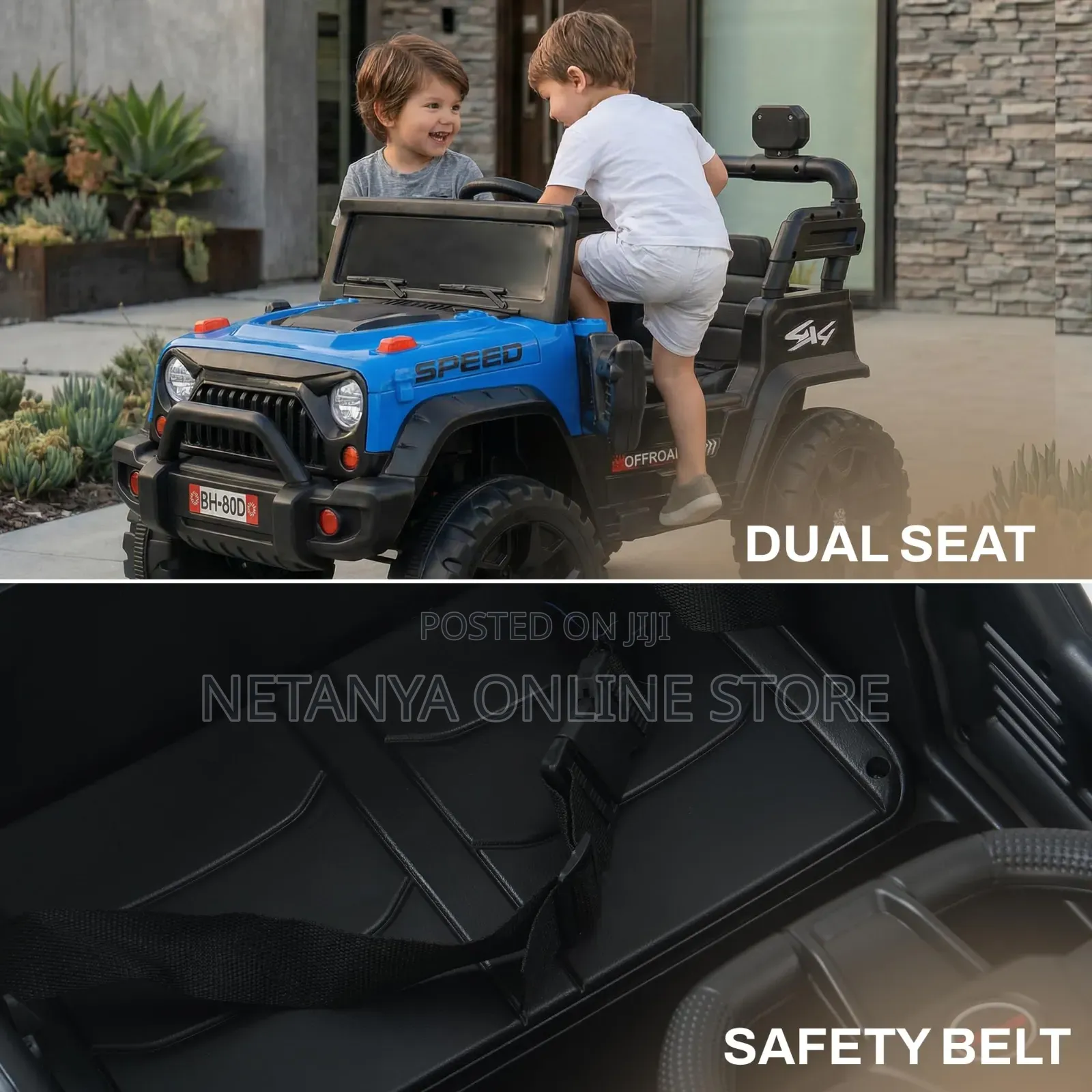 Battery Operated Kids Jeep Car
