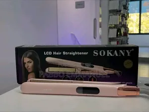 LCD Display Sokany Hair Straigtener