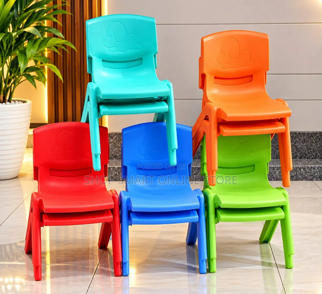 1Pcs Study Kindergarten Plastic Kids Chairs Plastic Kids Chairs