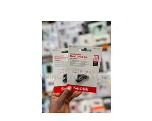 32GB SanDisk Ultra Dual Drive Go With USB Type-C and Type-a Connectors