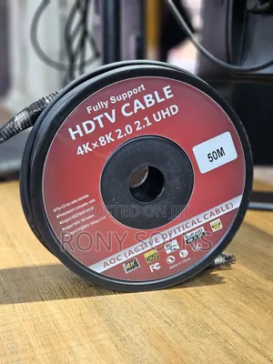 50-Meter Active Optical HDTV (HDMI) Cable