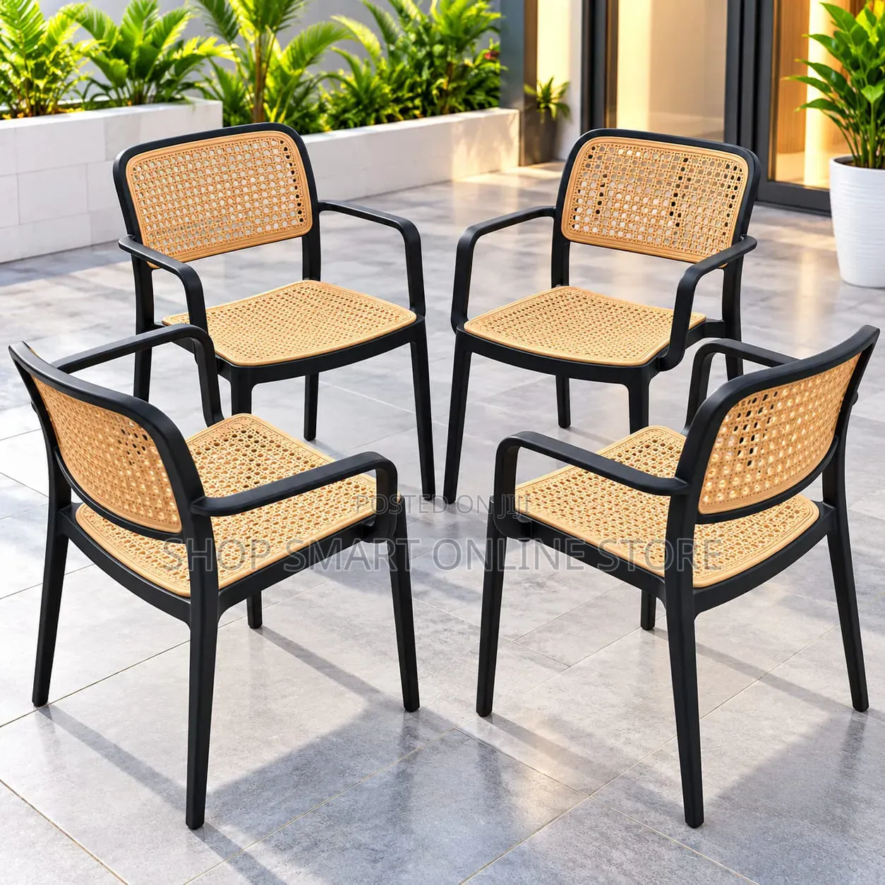 1Pcs Stackable Plastic Chairs Plastic Chairs