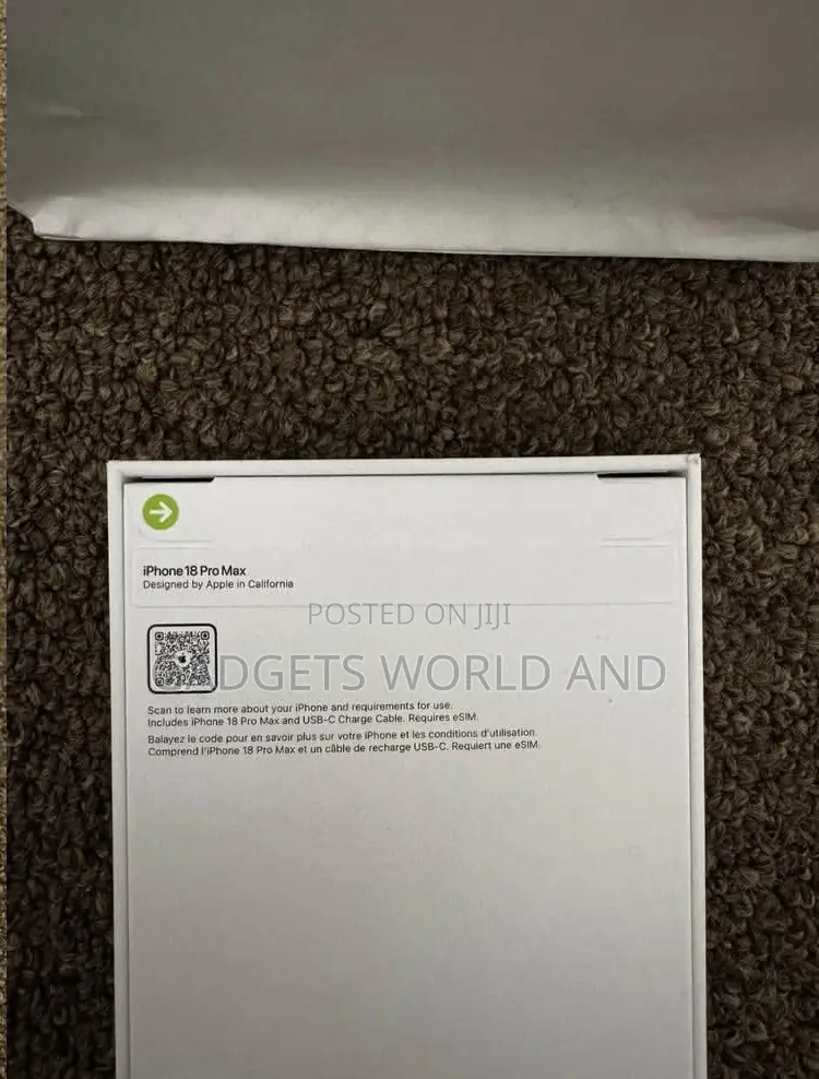New Apple iPhone 18 Pro Max 1 TB Red