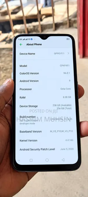 Oppo F11 256 GB White