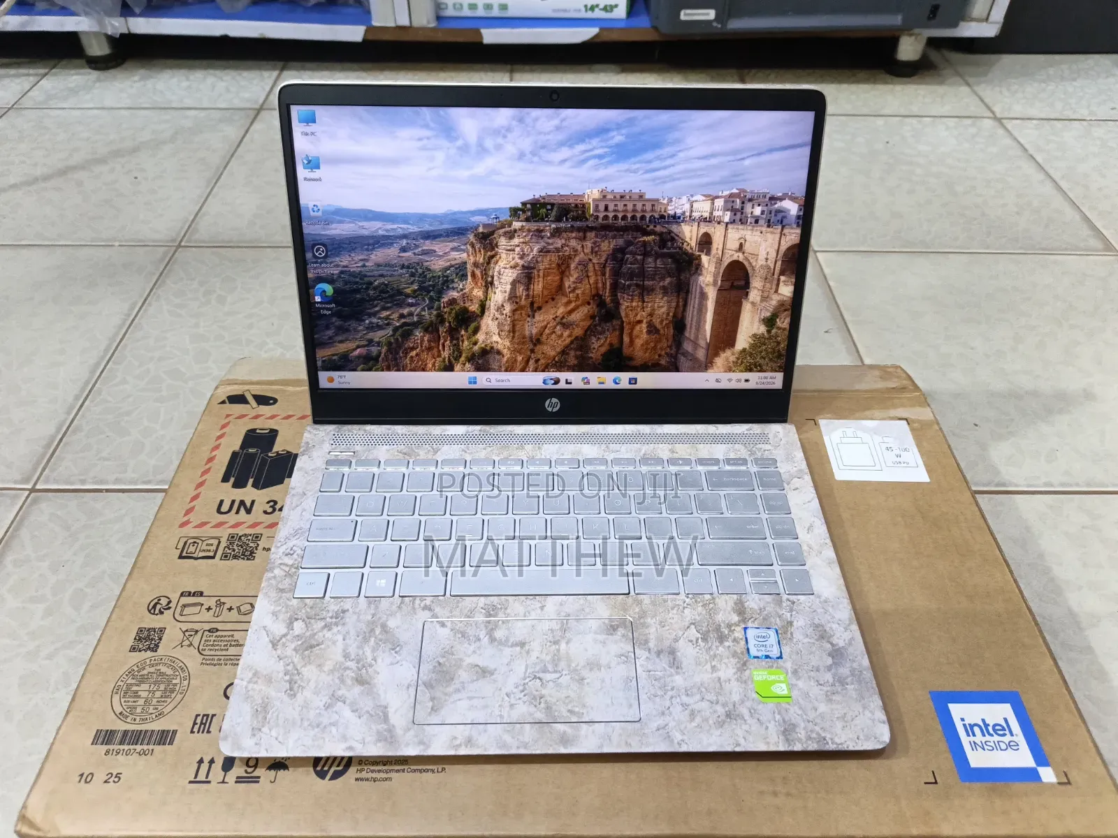 Laptop HP Pavilion 14 16GB Nvidia HDD+SSD 1T