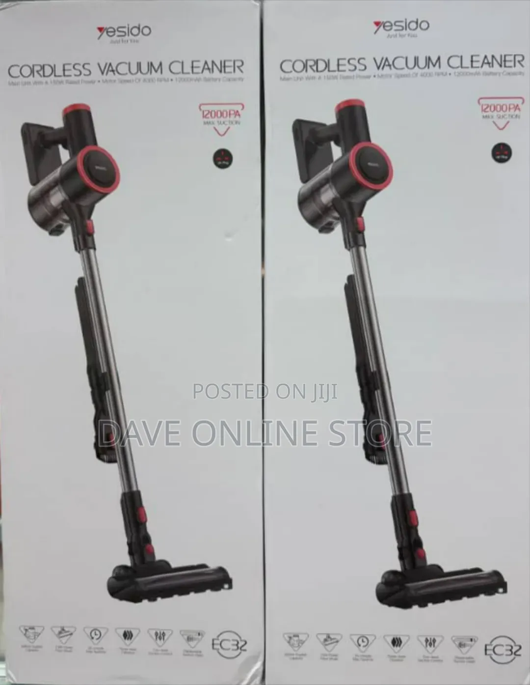 Yesido EC32 Handheld Wireless Vacuum Cleaner