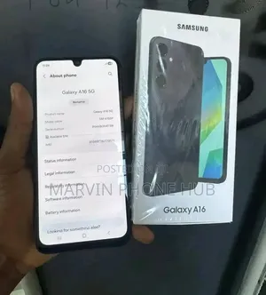New Samsung Galaxy A16 5G 256 GB Black