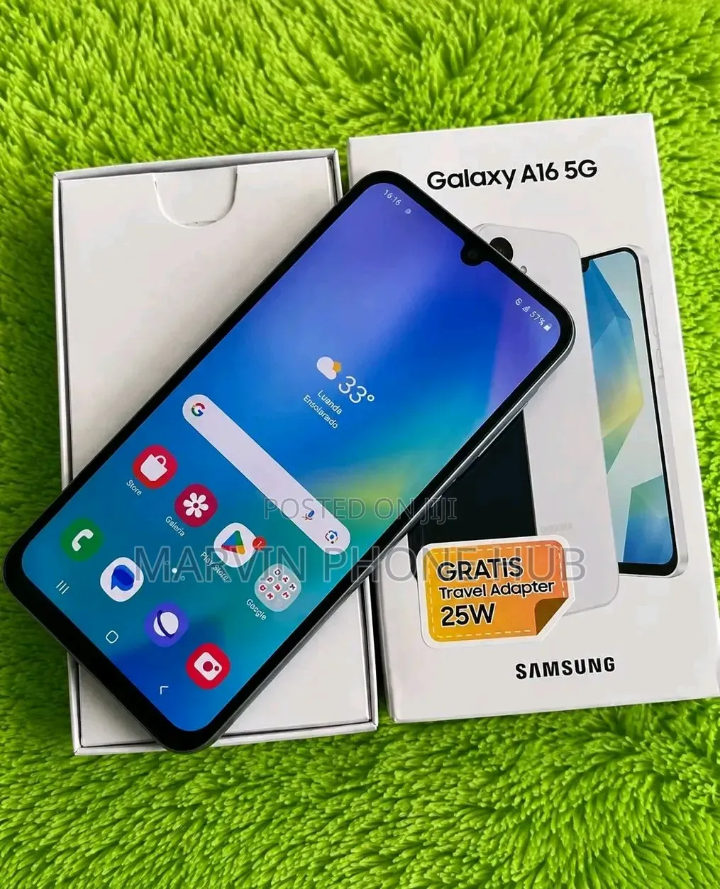 New Samsung Galaxy A16 5G 256 GB Gray