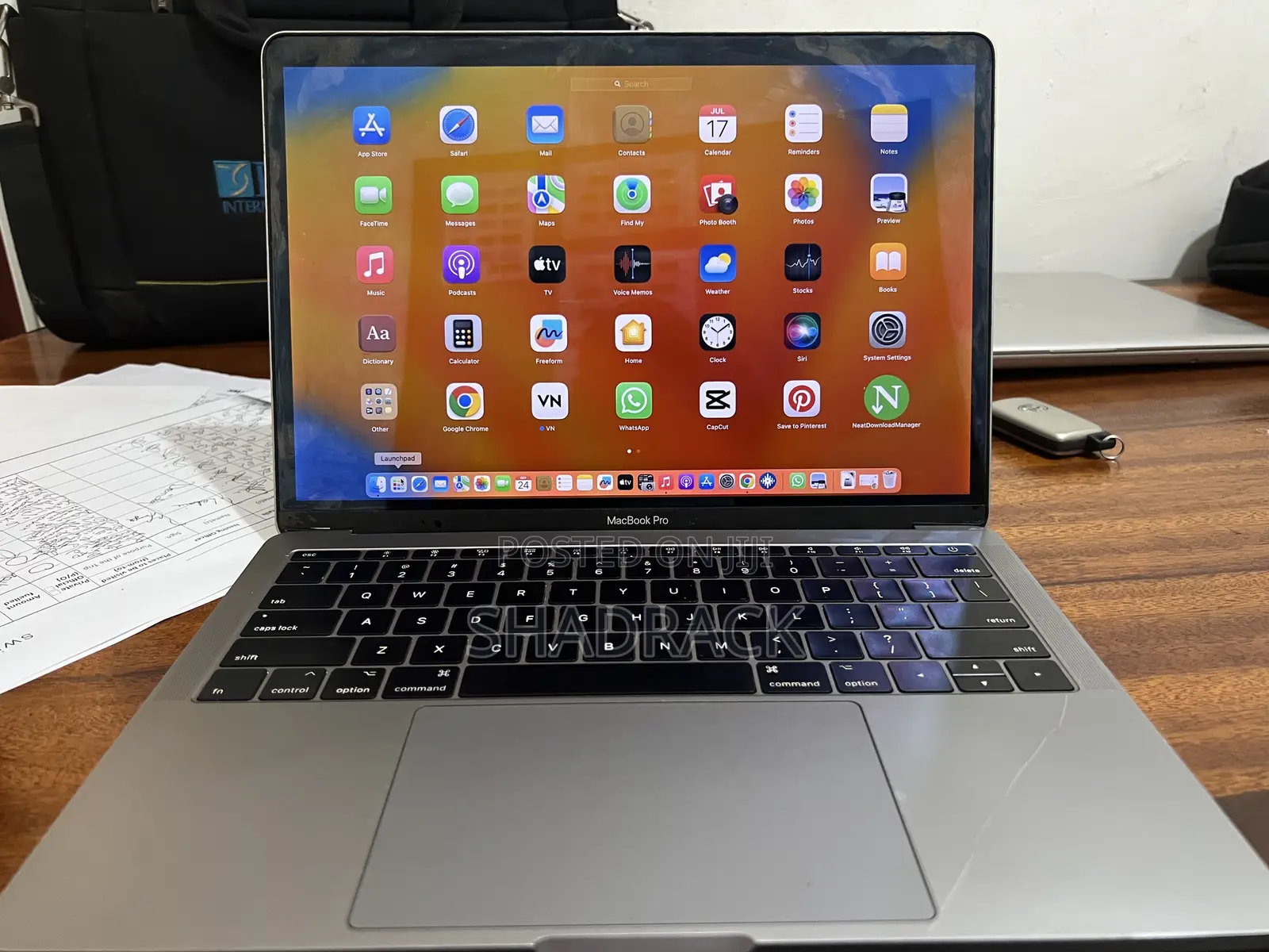 Laptop Apple MacBook Pro 2017 8GB Intel Core i5 SSD 256GB