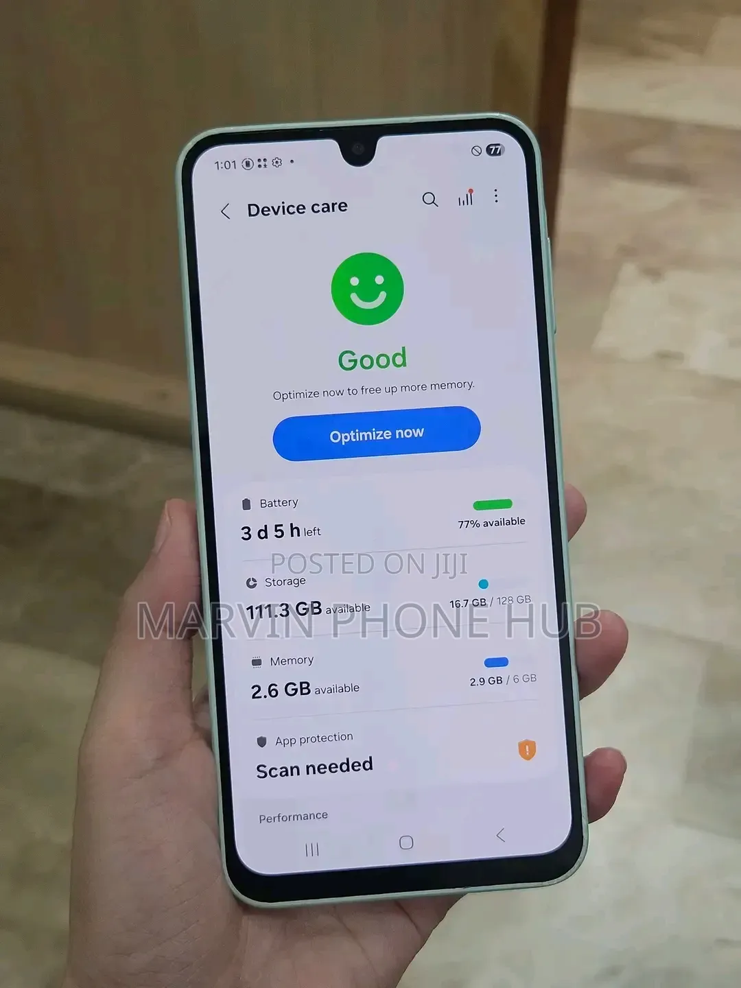 New Samsung Galaxy A16 5G 256 GB Blue